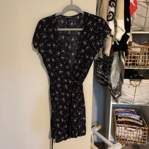 Brandy Melville floral wrap dress